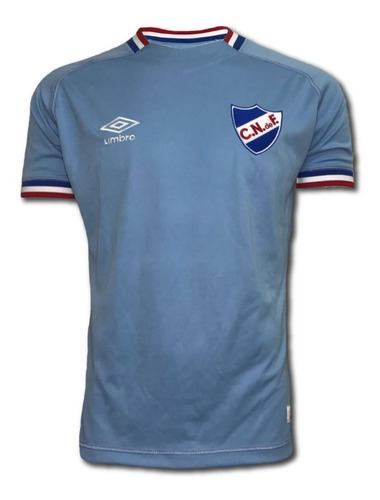 Camiseta Celeste 2017 Adultos Nacional Umbro Sin Sponsors