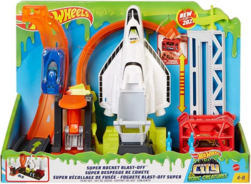 Pista Hot Wheels Super Space Shuttle 