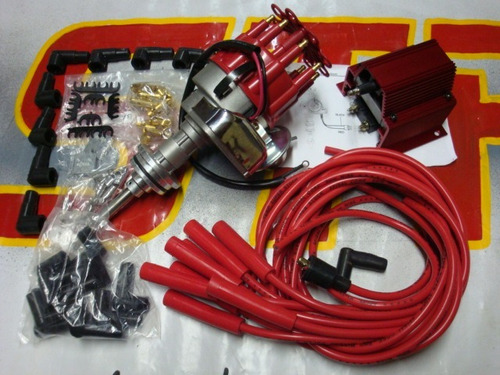 Kit Distribuidor Dodge 318 Cabo Accel Bobina Charger Rt Dart