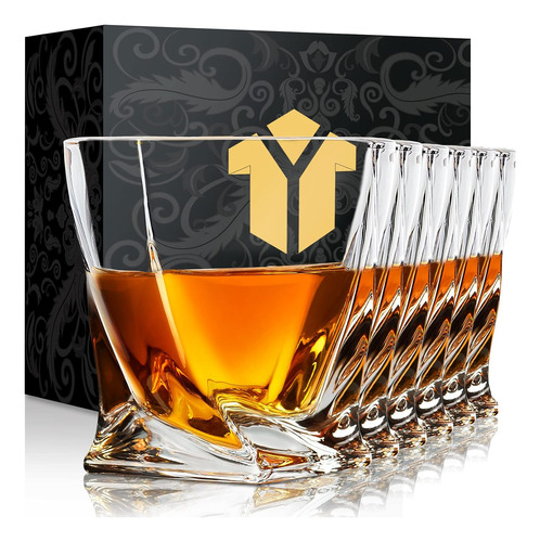 Vasos De Whiskey Old  Ed De 10 Oz, Juego De 6 Vasos De ...