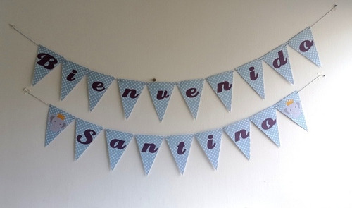 Banderínes Baby Shower Decoración 