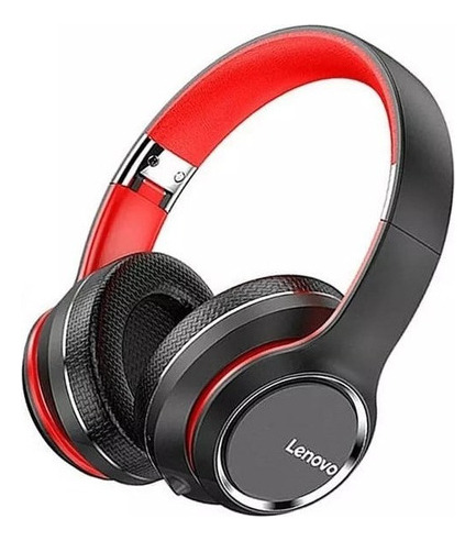 Fone De Ouvido Gamer Sem Fio Lenovo Hd200 Headphone Preto