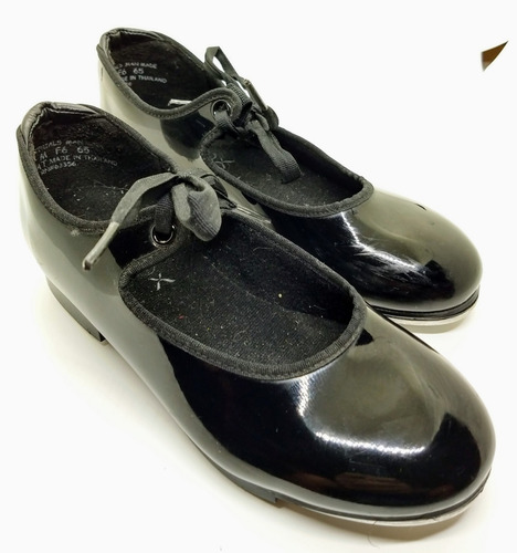 Zapatos De Tap De Usa Capezio Charol Impecable Talle 4 Usa