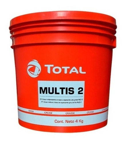 Total Multis 2 (grasa De Litio) X 4kgs.