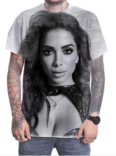 Camisa Camiseta Anitta Cantora Atriz Envio Rápido 04