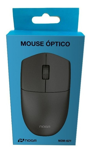 Imagen 2 de 3 de Mouse Noga Ngm-621 Negro