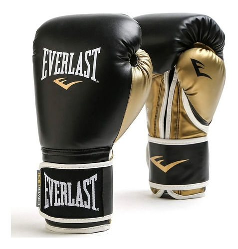Imagen 1 de 7 de Guantes De Boxeo Everlast Powerlock Funda Box Kickbox En3x