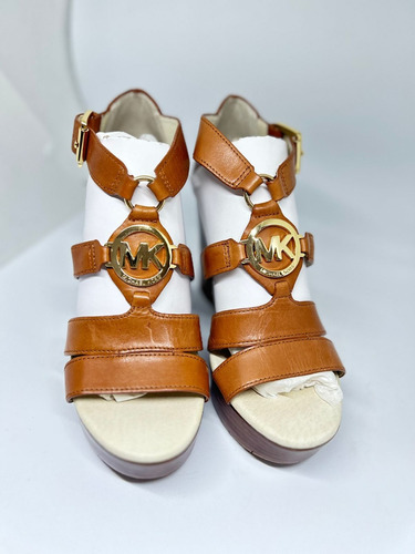 Sandalias Taco Chino Mk - Unicas!! Hermosas