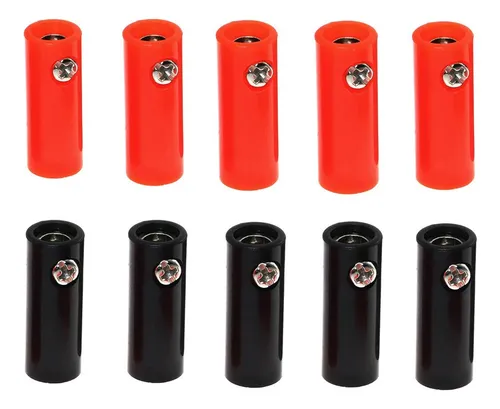 Conector De Terminal Banana 10pcs Conector Hembra De En...