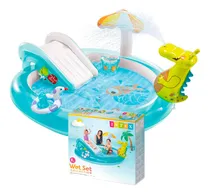 Comprar Piscina Intex Centro Juegos Inflable Con Tobogán - El Rey