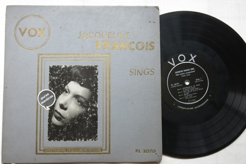 Vinyl Vinilo Lp Acetato Jacquelin Francoins Sing Piaf Rose  