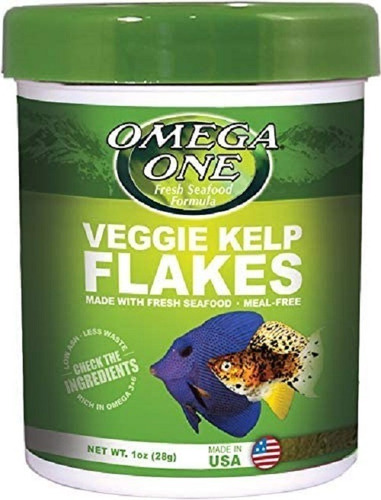 Veggie Kelp Flakes Comida Hojuelas Peces - g a $961