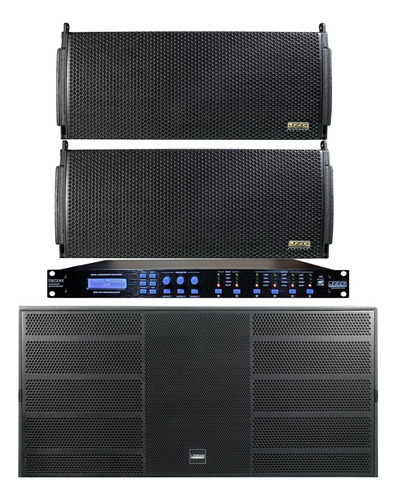 Jzg Sistema De Audio Lineal Profesional Para Sonidero