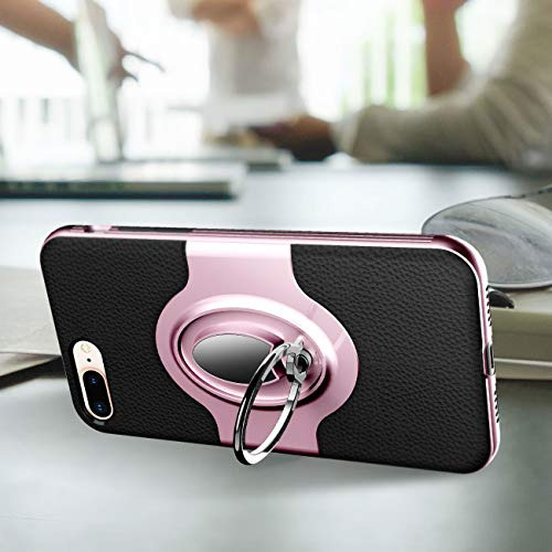 Estuche Para iPhone 7 Plus 8 Soporte Anillo Magnetico Color