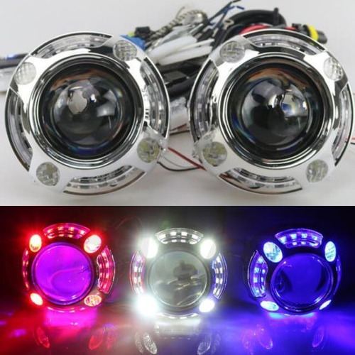Proyector Ojo De Ángel Panamera-alien Cristal Hid Dual Color