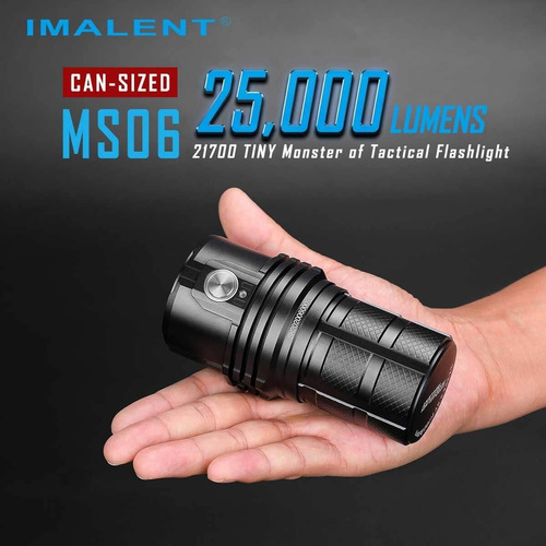 Super Linterna Led Imalent Ms06 25000lm 513m Recargable