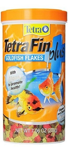 Comida Para Peces - Tetrafin Plus Goldfish Flakes 7,06 Onzas