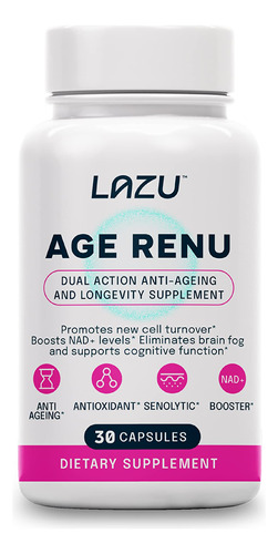 Lazu Age Renu - Suplemento Nad Para Un Envejecimiento Saluda