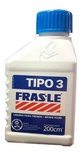 Liquido De Freno Frasle Tipo Dot 3 X 200 Ml Rpm