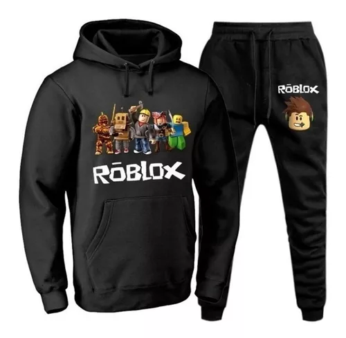 Conjunto Calça E Blusa Moletom Roblox Games