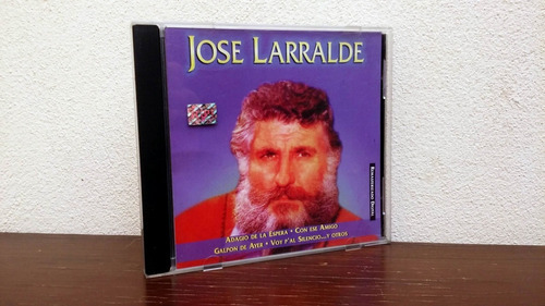 Jose Larralde - Al Tranco Manso Nomas * Cd Muy Buen Estado 