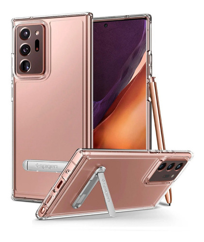 Case Spigen Ultra Hybrid Para Galaxy Note 20 Ultra C/ Apoyo