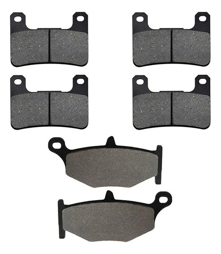 3 Pares De Pastillas De Freno Para Suzuki Gsxr 600750 1000