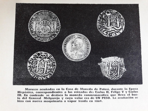 Historia De La Moneda En Bolivia J. Benavides Puerta Del Sol
