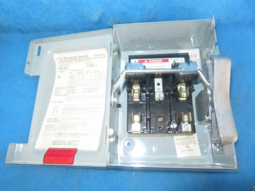 Ite Siemens Sn321 1 Phase 30amp 240v Type 1 Enclosed Swi Ssa