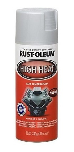 Pintura Aerosol Alta Temperatura 1093° Rust Oleum Motores