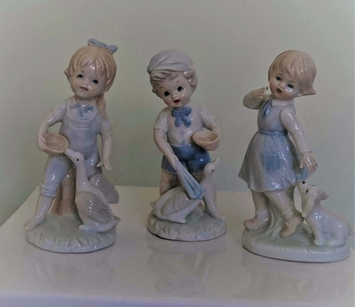 Figuras Niños Porcelana Ibérica