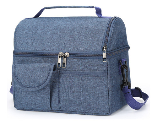 Bolsa Térmica For Fitness, Fiambrera Gym Blue