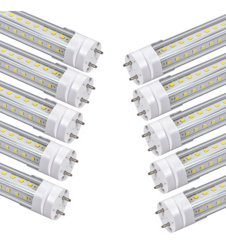 Gocuces Tubo De Luz Led T8 De 5 Pies De 45 W, Derivacion De 