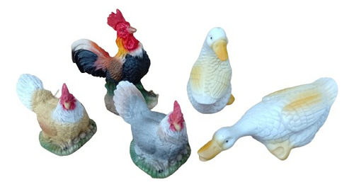 Animales Para Nacimiento Navideño Mini 5pz Ch Surtido 5pcs