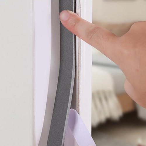 Puerta De Casa Sello Contra La Intemperie Burlete 5 Mm Gris