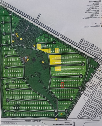Imagen 2 de 30 de La Alborada Club De Campo - Jeppener - Lote De 1.000 M2