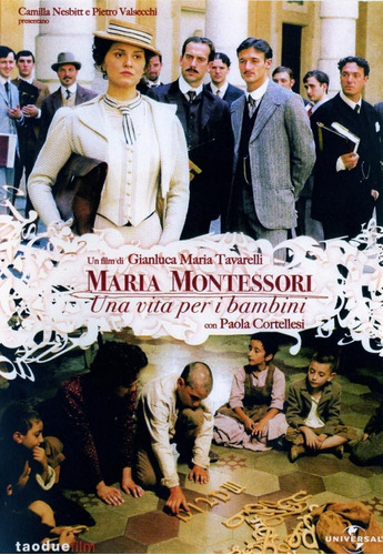 María Montesori - Paola Cortellesi - Educacion -  Dvd