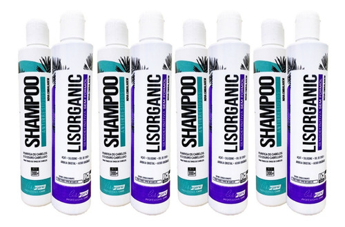 Imagem 1 de 9 de 4 Kits Progressiva Semi Definitiva Lisorganic 6x 300ml