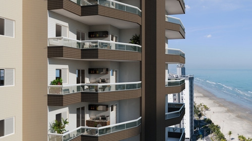 Imagem 1 de 20 de Lançamento Frente Ao Mar Com 2 Dormitórios, 2 Vagas, Sacada Gourmet, Lazer Completo, Alto Padrão, Em Praia Grande No Jardim Real Próximo Ao Flòrida!!! - Ap00561 - 70506222