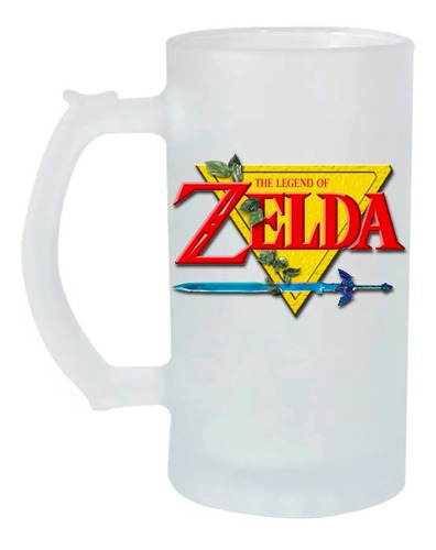 Tarro Cervecero 16oz The Legend Of Zelda Gamer