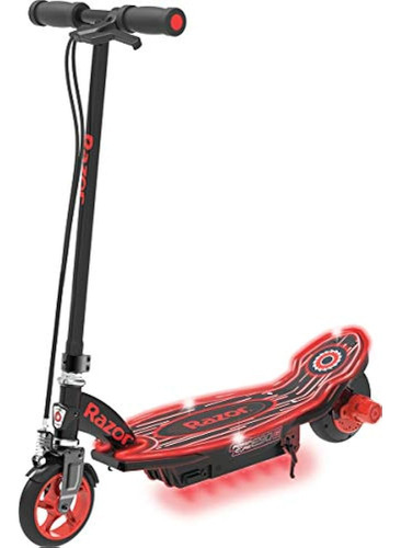 Scooter Eléctrico Razor Power Core E90 Glow - Negro / Rojo B