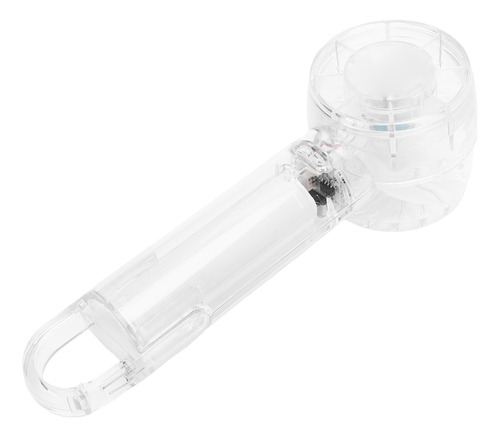 Ventilador Portátil Transparente De 3 Velocidades E Baixo Ru