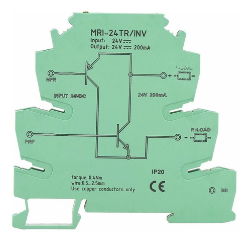 Convertidor Señal Herchr Mri?24tr Inv Npn Pnp Plc Sensor Io