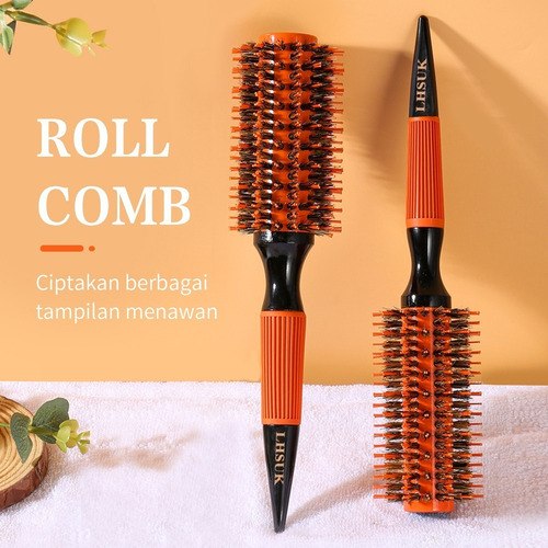 . Kit 5 Cepillos Profesionales De Peluquería Cerdas De
