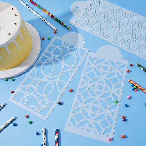 Set 16 Plantillas Decoracion Pasteles, Galletas