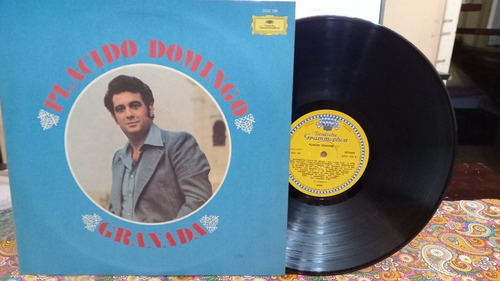 Placido Domingo Granada Lp Vinilo Como Nuevo Nm