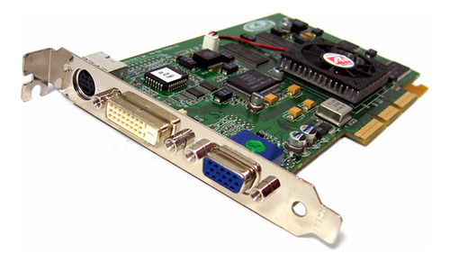 Ati Radeon Sdr 32mb Agp 4x Vga-dvi -s Card 1027680100 Vg Cck (Reacondicionado)