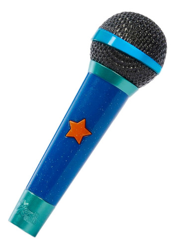 Microfono De Juguete Mattel Karmas World Azul