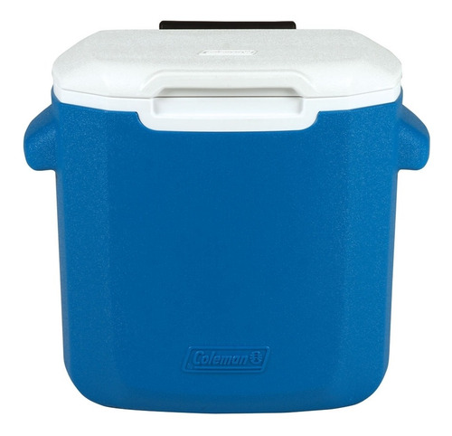 Imagem 3 de 4 de Caixa Térmica Com Rodinhas 16qt 15 Litros Azul - Coleman