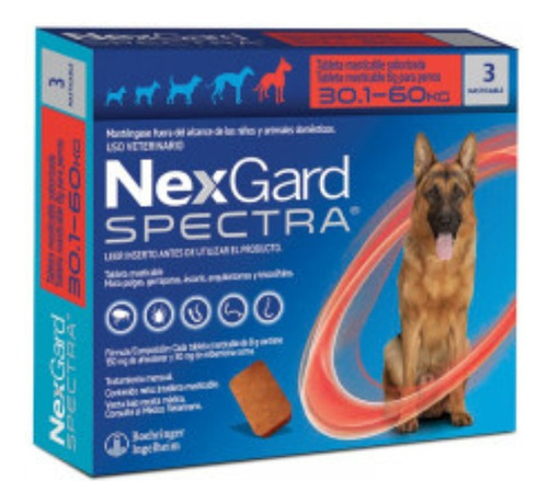 Nexgard Spectra 30 - 60 Kg